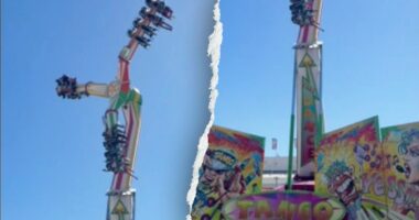 Houston Rodeo ride malfunction leaves people dangling in air for several minutes