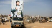 Houthis threaten to choke off second vital fuel route as they target Israel in missile attack