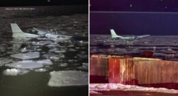 Hudson River plane crash: Cessna 172 flight instructor, student swim to shore after icy water landing in Newburgh, Orange County