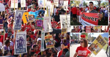 Hundreds of thousands of LA students face strike disruption as pay fight explodes