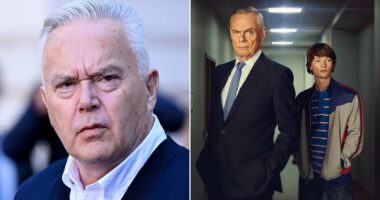 Huw Edwards dramatically breaks cover on eve of new Channel 5 drama
