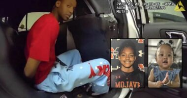 'I killed a child': Man upset family is 'treating him like an outcast' fires 9 shots into a random car, killing a woman and a 1-year-old, police say