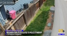 'I want to see your grandkid's intestines all over the road': Man arrested amid dispute between neighbors, police say