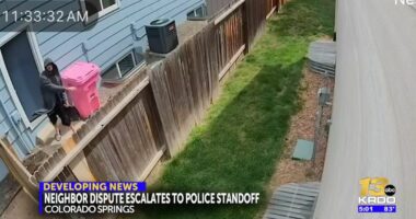 'I want to see your grandkid's intestines all over the road': Man arrested amid dispute between neighbors, police say