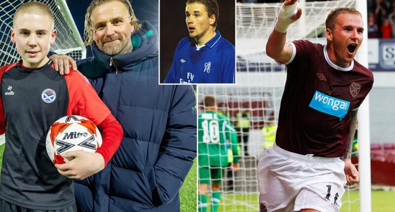 I was at Chelsea at 14 but I didn't care, I went out at weekends getting tattooed and drinking and going to nightclubs... now I'm hoping my son follows a different path in the game