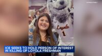 ICE wants person questioned in death of Sheridan Gorman, Loyola University student killed in Chicago shooting, to stay in custody