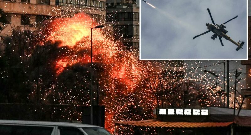 IDF strikes Hezbollah targets across Lebanon after terrorist rocket attacks