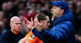 Igor Tudor explains why he blanked goalkeeper Antonin Kinsky after Champions League nightmare and reveals how he responded at half-time