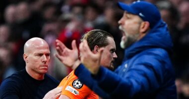 Igor Tudor explains why he blanked goalkeeper Antonin Kinsky after Champions League nightmare and reveals how he responded at half-time