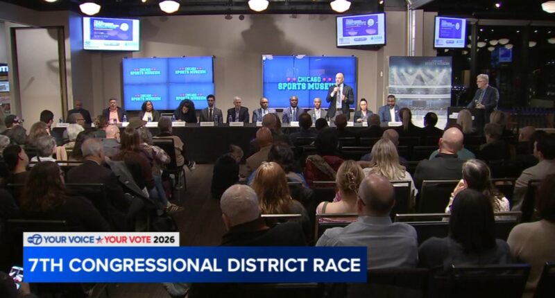 Illinois election results: Democratic Illinois' 7th Congressional District candidates face crowded Illinois primary election 2026