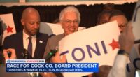 Illinois primary election 2026: Cook County Board President Toni Preckwinkle projected to win 5th term, defeats Brendan Reilly