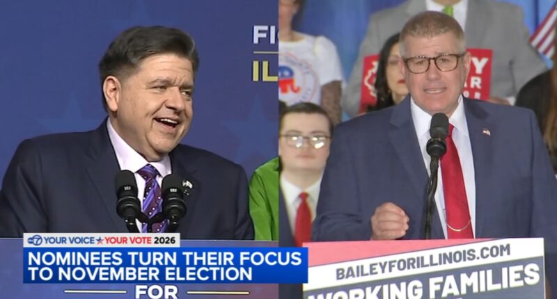 Illinois primary election: Gov. JB Pritzker facing off against Darren Bailey once again in 2026 Illinois governor race