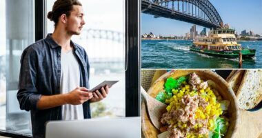 I'm a Canadian working in Sydney and I've noticed a bizarre 'distinctly Australian' taste in ALL the food here - am I imagining it?