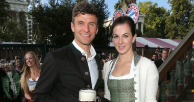 'I'm always considered the dumbest person in the room': Football WAG reveals what life is REALLY like being married to her superstar husband - despite boasting a very successful sporting career herself