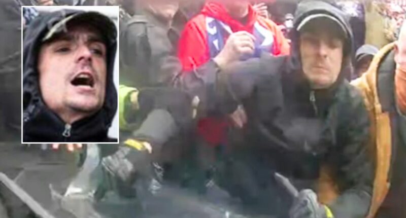 'I'm gonna cut your throat': Man who threatened 911 operator the day before he beat a cop at the Jan. 6 riot is in trouble again, court docs say