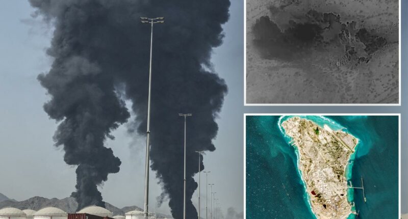 Images by US Command Center show US strike on Iran's Kharg Island