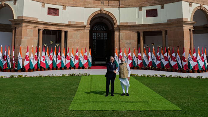 India and Canada agree to boost economic partnership in a move to reset ties