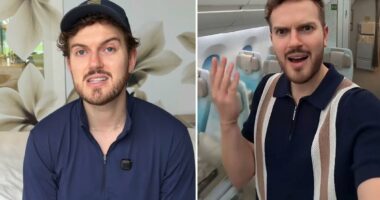 Influencer claiming to be stranded by Iran war blows off economy seats