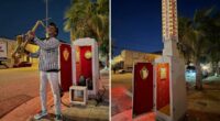 Inside Downtown LA utility box that's actually a theater