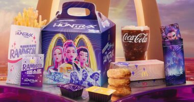 Inside McDonald's limited-time KPop Demon Hunters menu