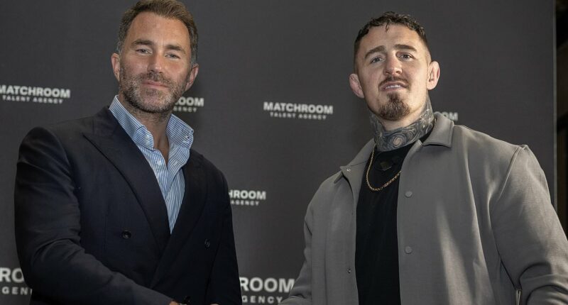 Inside the shocking twist that has rocked combat sports: Eddie Hearn and Tom Aspinall tell CHARLOTTE DALY why they have joined forces just days after Conor Benn's stunning defection to Zuffa Boxing