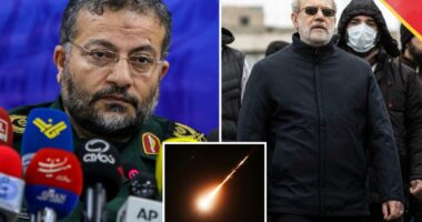 Iran continues intense attacks on neighbors after Israel says it killed 2 of its top officials