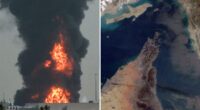 Iran hits Gulf neighbors and keeps stranglehold on oil shipping as concerns rise of energy crisis