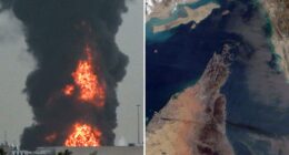 Iran hits Gulf neighbors and keeps stranglehold on oil shipping as concerns rise of energy crisis