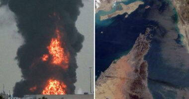 Iran hits Gulf neighbors and keeps stranglehold on oil shipping as concerns rise of energy crisis