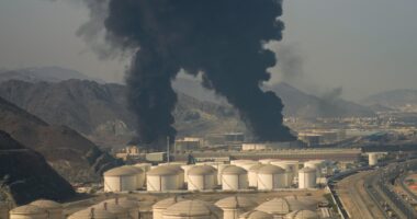 Iran hits UAE energy supplies, tanker struck near Strait of Hormuz