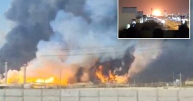 Iran torches Gulf oil hubs after Israel hits key gas field