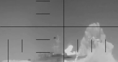 Iran unleashes furious drone blitz in vengeance for torpedoed ship