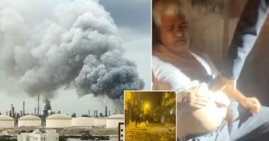 Iran unleashes huge overnight attack on Gulf states