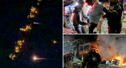 Iran using cluster munitions on Israeli cities in attempt to overwhelm air defenses