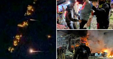 Iran using cluster munitions on Israeli cities in attempt to overwhelm air defenses