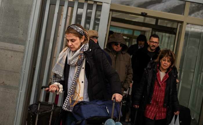 Iran's border with Turkey offers a way out, but few are leaving for good