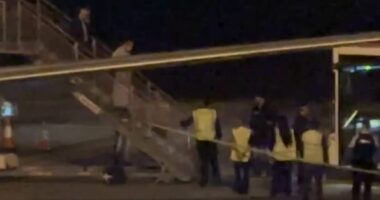 Iranian women's soccer team flies out of Australia - but more stay