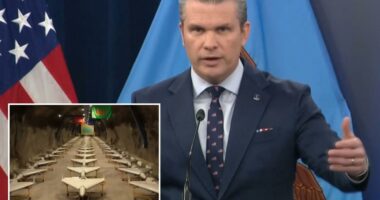 Iran's missiles 'down 90%', drone attacks down 95%, Hegseth says