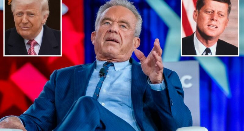 JFK & RFK 'would be making the same kinds of choices' on Iran, Ukraine as 'empath' Trump: RFK Jr.