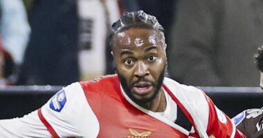 Jack Grealish jumps to defence of Raheem Sterling after 'stupid' Instagram account says Feyenoord new boy looked like 'Bambi on ice' during his first match in nine months