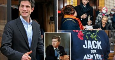 Jack Schlossberg ramps up name-dropping of grandpa JFK to raise campaign dough