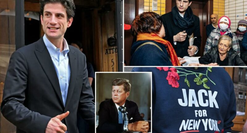 Jack Schlossberg ramps up name-dropping of grandpa JFK to raise campaign dough