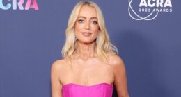 Jackie 'O' Henderson attends the 34th annual Australian Commercial Radio Awards (ACRAs) at ICC Sydney on October 14, 2023 in Sydney, Australia.