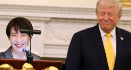 Japanese PM toasts 'very tall, good-looking' Barron Trump's birthday: 'It's clear where he got it'