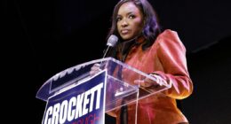 Jasmine Crockett TOPPLED as firebrand Democrat falls to 'baby-faced assassin' James Talarico