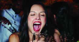 Jessie Buckley hugs co-star Paul Mescal at Vanity Fair Oscars party