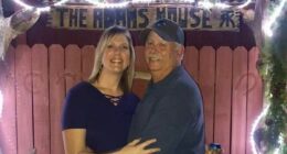 Jilted 'killer' husband seen strolling on beach in new photo