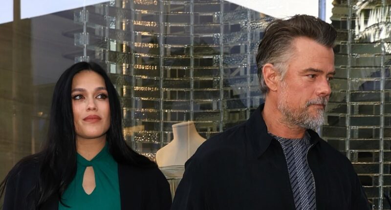 Josh Duhamel and wife Audra Mari are seen after pregnancy announcement