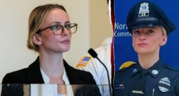 Judge lets ex-police officer walk after she denied pointing gun at fellow cop who shot her in home standoff