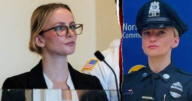 Judge lets ex-police officer walk after she denied pointing gun at fellow cop who shot her in home standoff